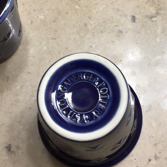 Set of 2 Longaberger tea light holders - Picture 3 of 5